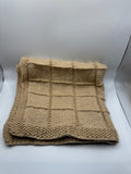 Beige Knitted Blanket
