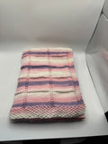 Pink and Purple Hand - Knitted Blanket