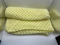Yellow Crochet Blanket
