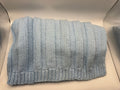 Blue Knitted Blanket