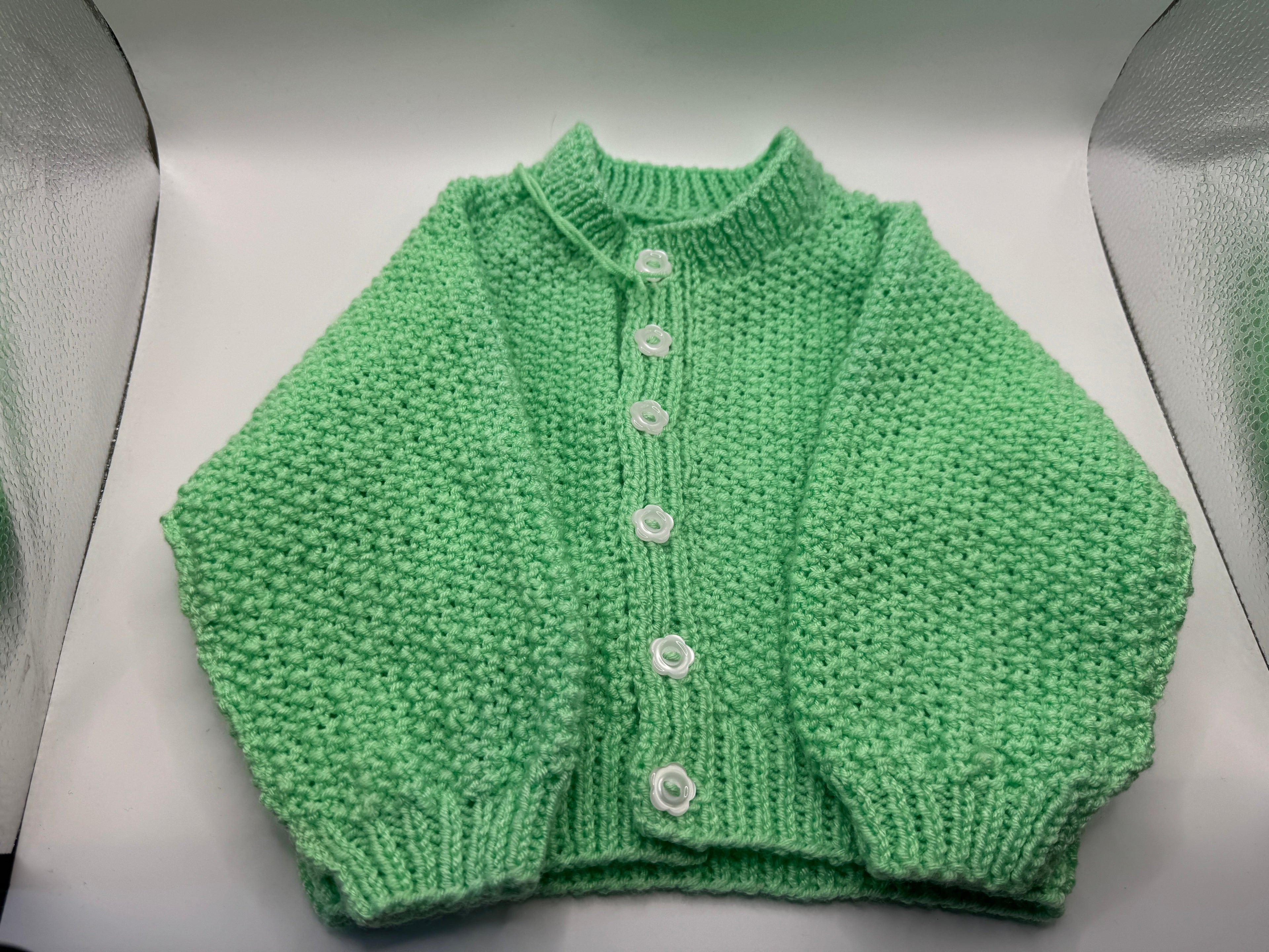 Green Cardigan