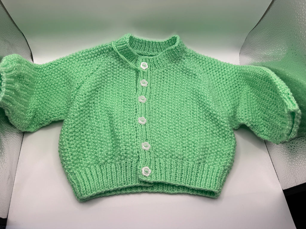 Green Cardigan